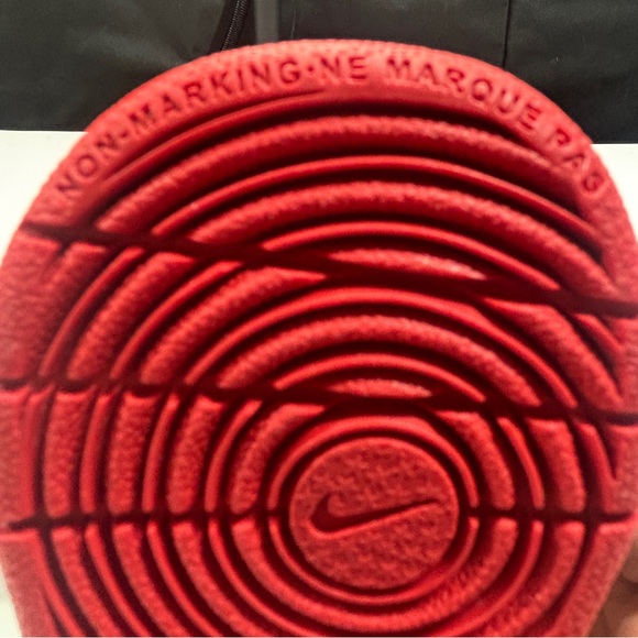 Nike Court Borough Low 2 Red Black Toddler Infant Sneakers Shoes Size 2C - Picture 9 of 16